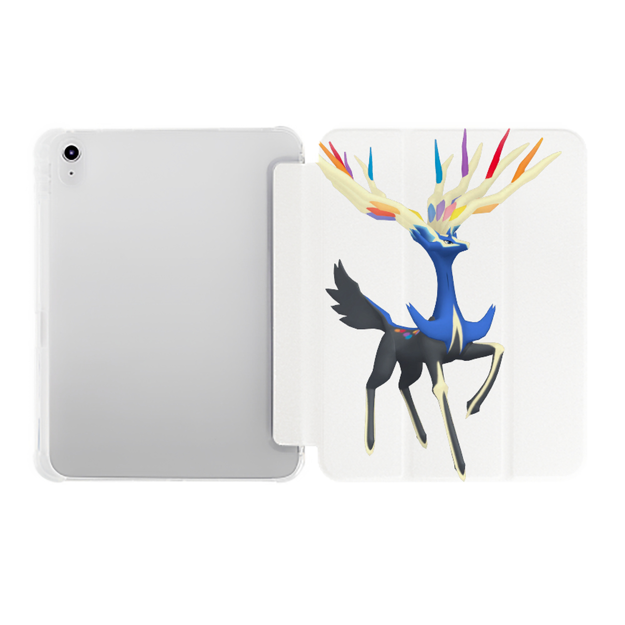 （画像用） ポケットモンスター Pokémon IPad ケース ペン収納付き 三つ折りスタンド PUレザー×シリコン 対応機種9.5/10.5/10.9インチ